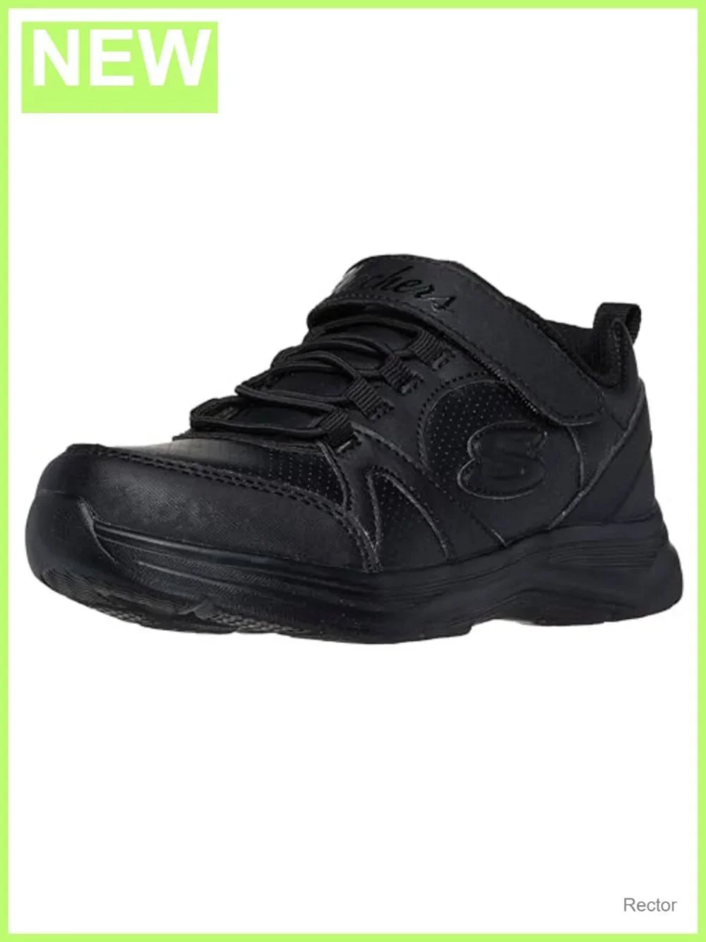 Girls Glimmer Kicks Uniform Sneakers Breathable Comfort Lightweight School Shoes